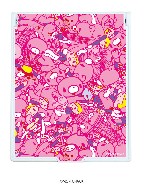 『いたずらぐまのグル~ミ~』デカキャラミラー 01/総柄デザイン